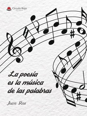 cover image of La poesía es la música de las palabras